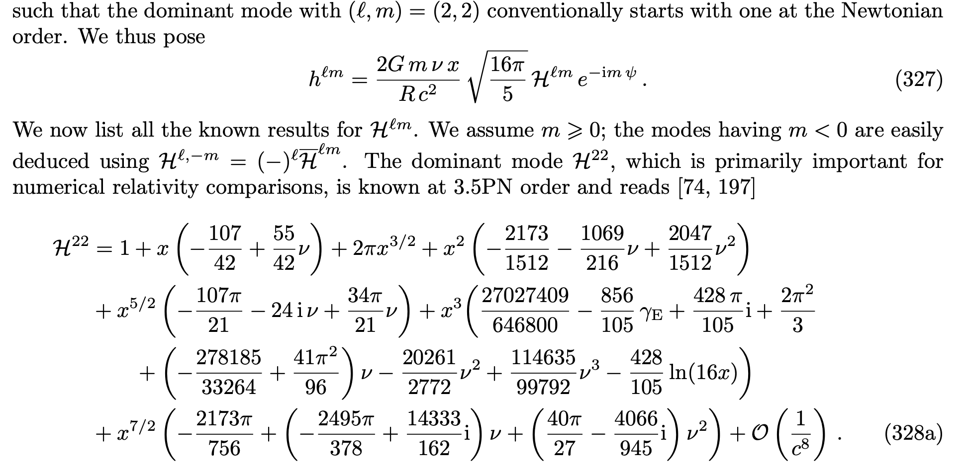 Scary PN calculations (from Blanchet, LRR 27, 4 (2024))